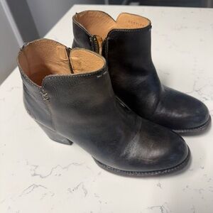 Bed Stu Black Ankle Boots